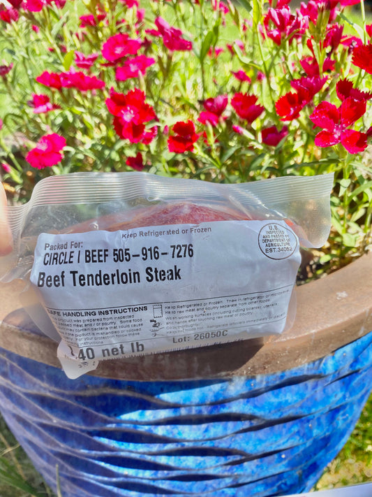 Grass - Fed Beef Filet Mignon (Tenderloin) - PRICE PER POUND