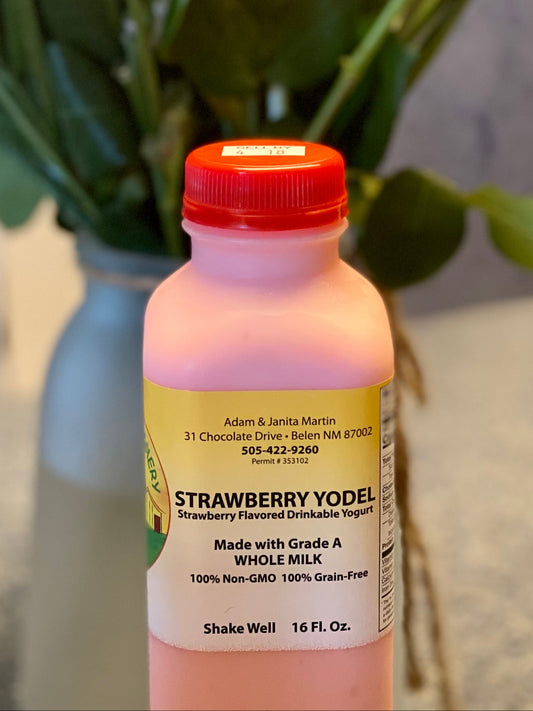 Strawberry Flavored Drinkable Yogurt 16 fl.oz.