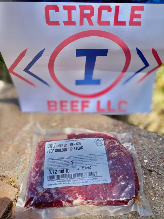Grass - Fed Beef Sirloin Tip Steak - PRICE PER POUND