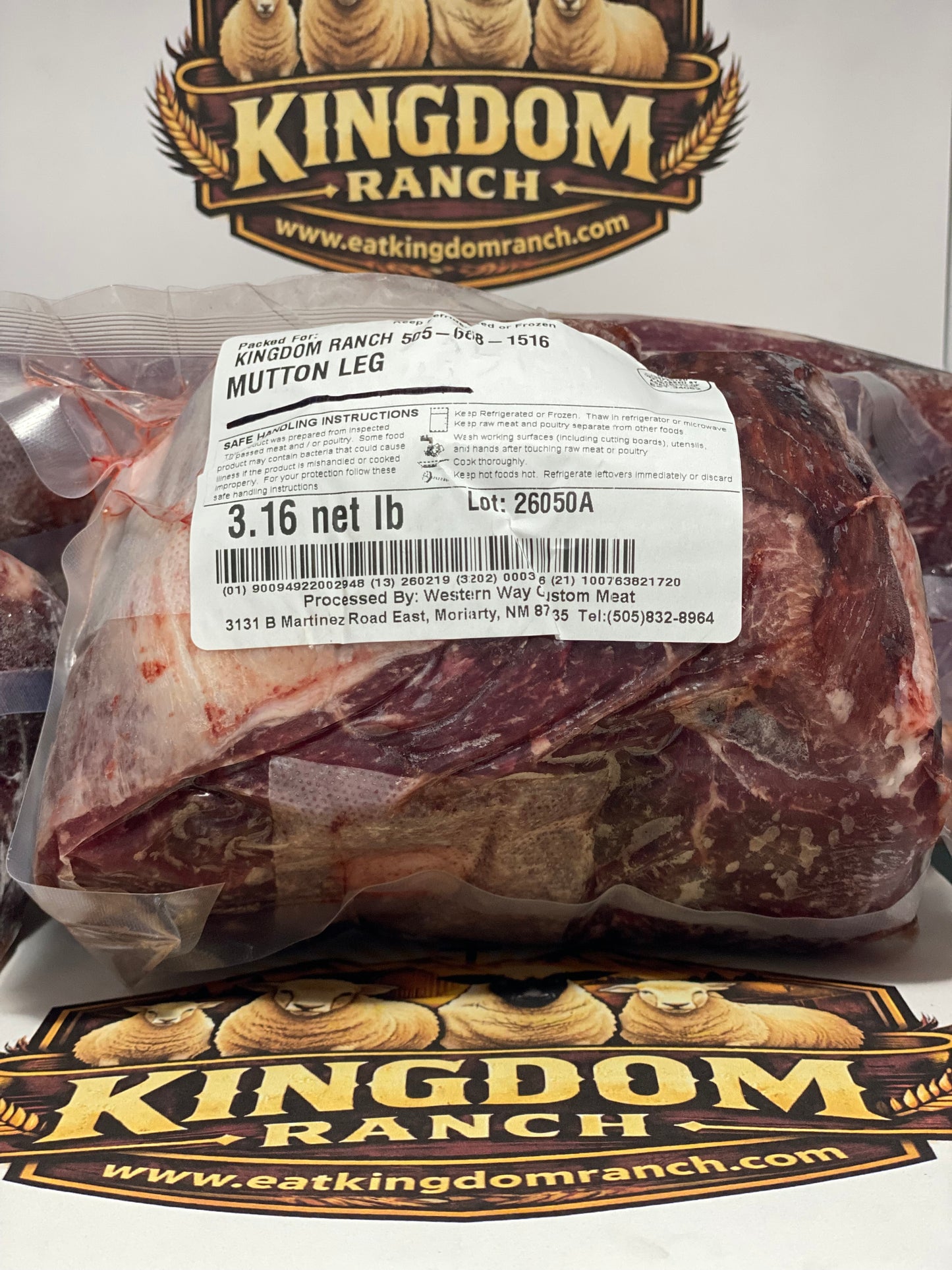 Organic Grass - Fed Leg of Lamb