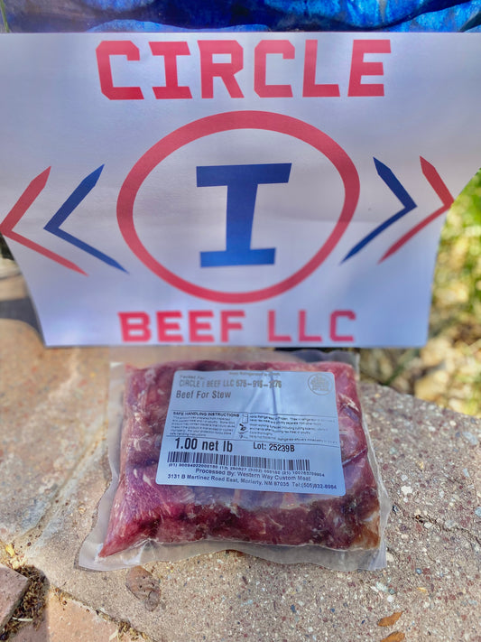 Grass - Fed Beef Lean Stew - PRICE PER POUND